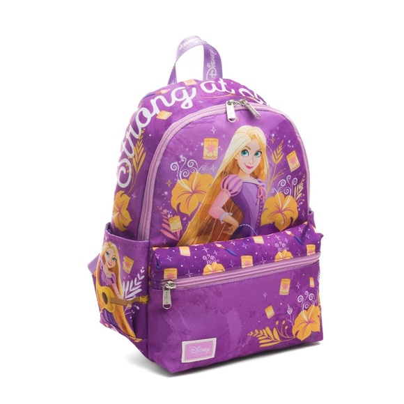 Disney Purple Rapunzel Floral Kids Backpack main image 6